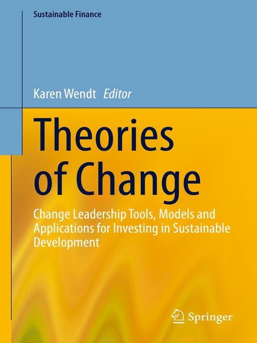 Title details for Theories of Change by Karen Wendt - Available